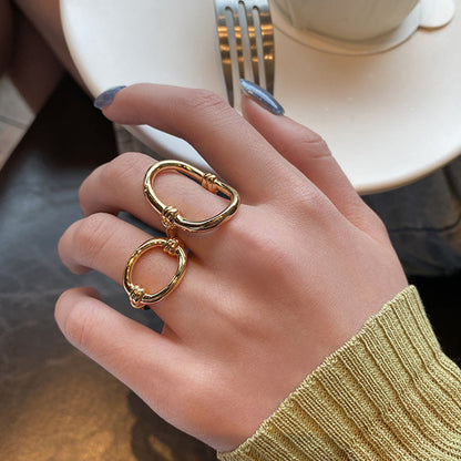 Finger Female Cold Wind Joint Design Rings