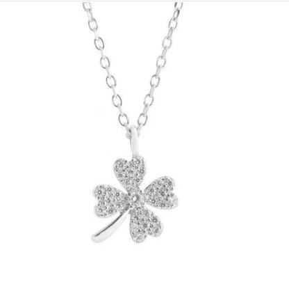Women's Four-leaf Clover For Special Interest Light Necklaces