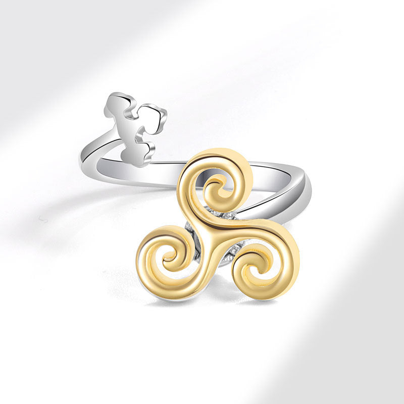 Stylish Totem Hot Wheels Spinning Creative Rings