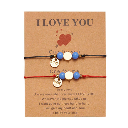 Women's Simple Suit Hand-woven Luminous Five-pointed Star Bracelets