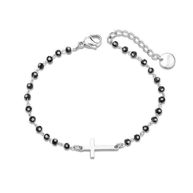 Steel Ornament Clover Female Simple Couple Bracelets