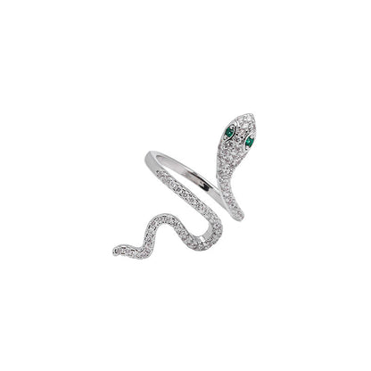 Women's Zircon Dark Cold Style Index Finger Fashion Rings