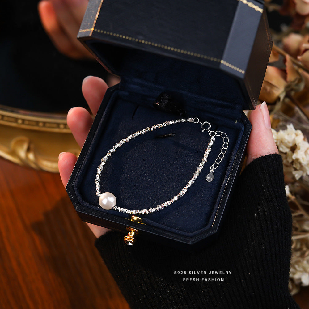 Pearls Geometric French Elegant Retro Temperament Entry Necklaces