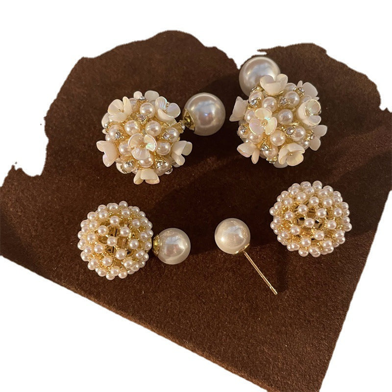Fashion Vintage Pearl Shell One Style Earrings