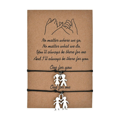 Fashion Stainless Steel Accessories Couple Handmade Bracelets