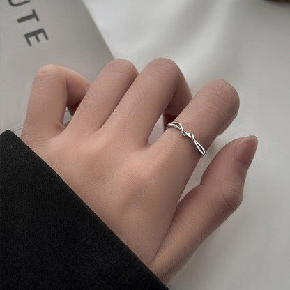 Lines Female Design Geometric Cold Style Rings