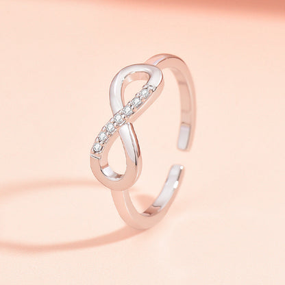 Women's Infinite Retro And Fashion Personalized Diamond Rings