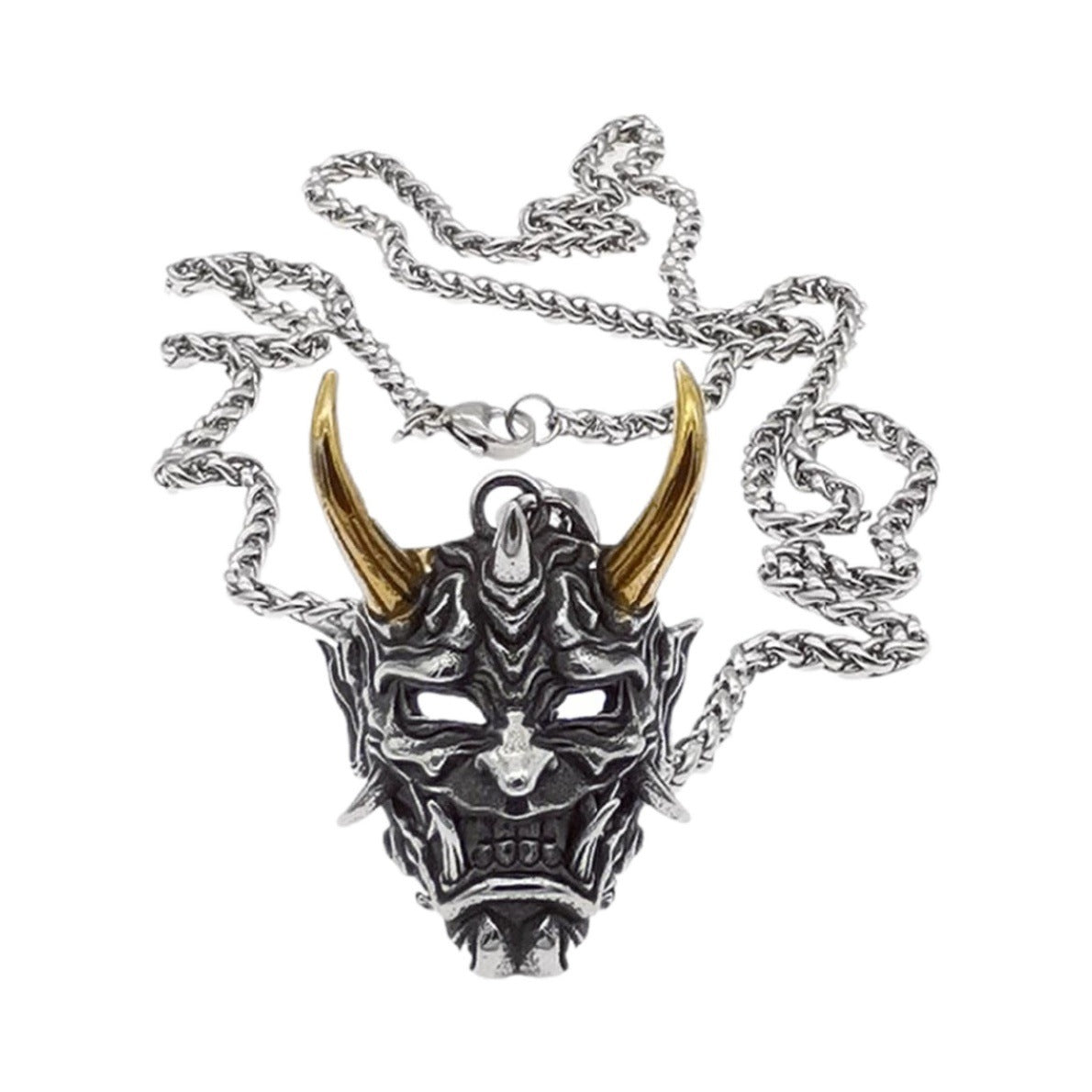 Men's Mask Pendant Hip Hop Cool And Unique Necklaces