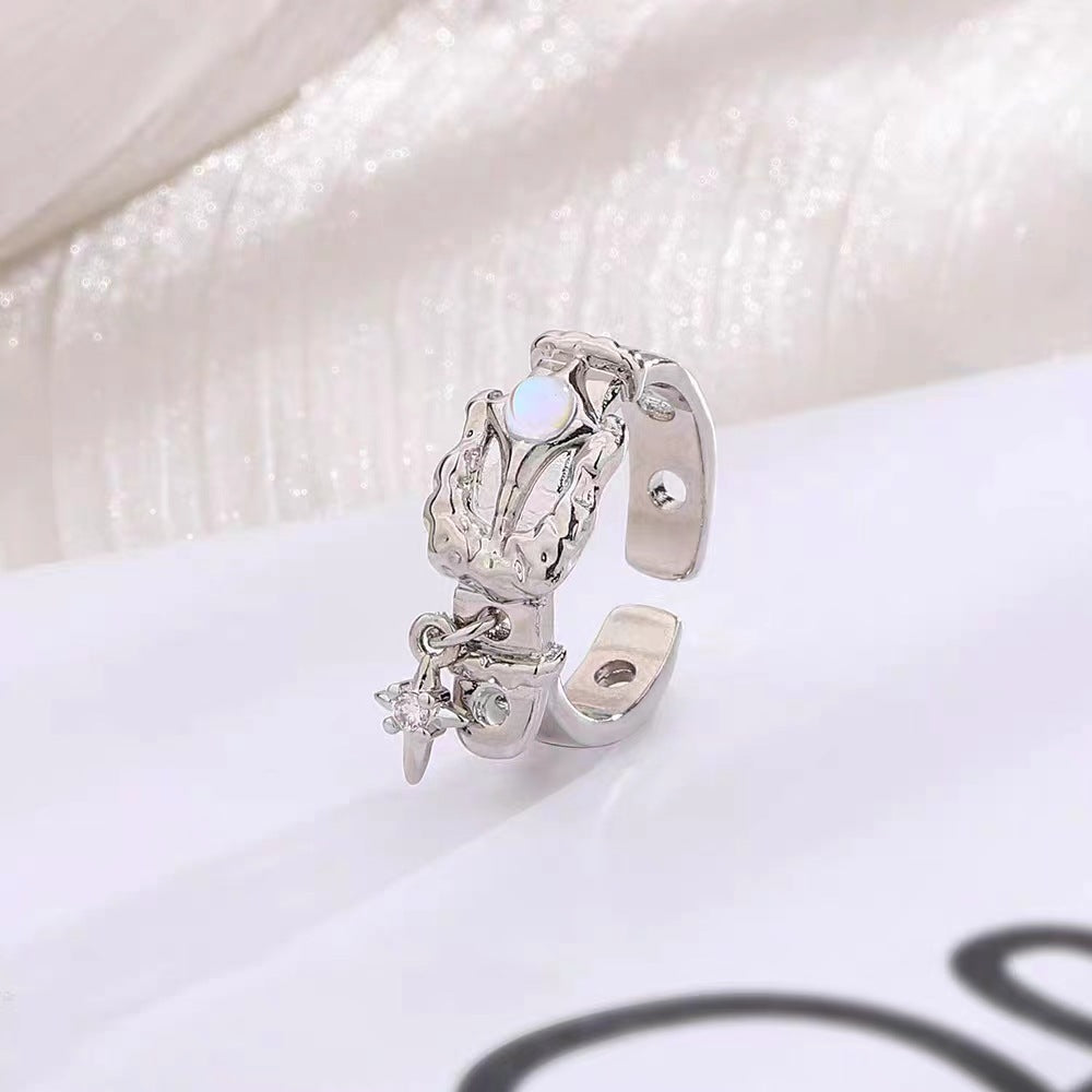 Female Minority Graceful Personality Accessories Affordable Rings