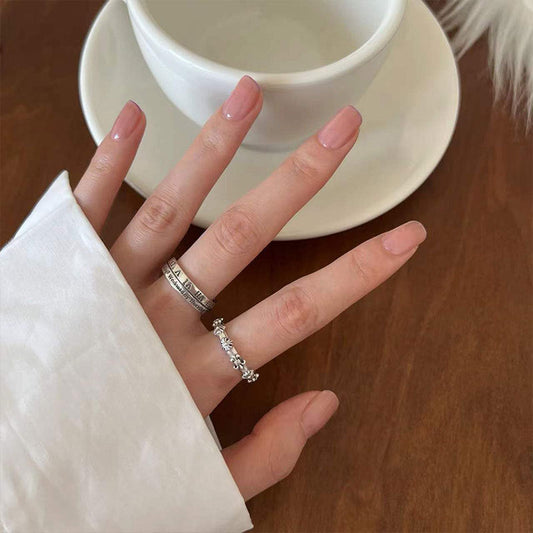 Light Luxury Minority Who's Exquisite High-grade Rings