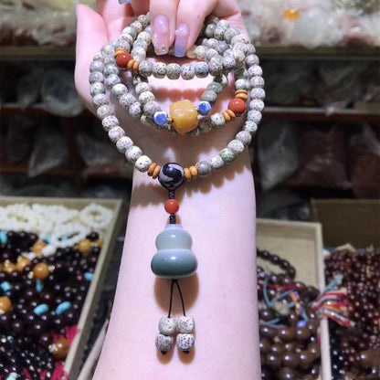 Gold Seed Bodhi Ethnic Style Cultural Artifact Bracelets