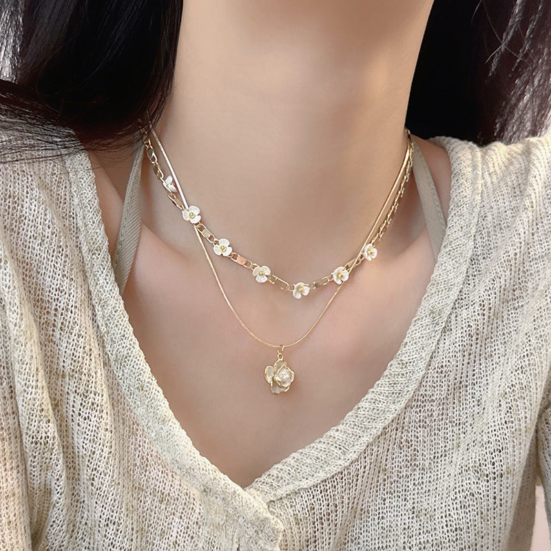 Pendant Clavicle Chain Female Summer Light Necklaces