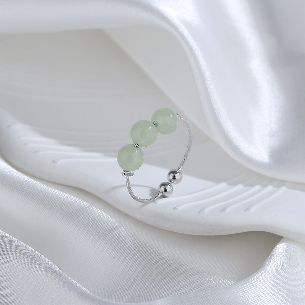 Finger Female Golden Atmosphere Shell Pearls Rings