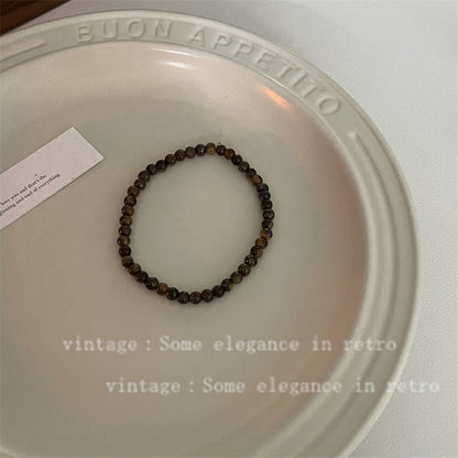 Women's Tigereye Beaded Niche Retro High Sense Necklaces