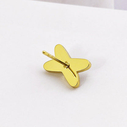 Women's Cross Shell Fritillary Light Luxury Temperament Earrings