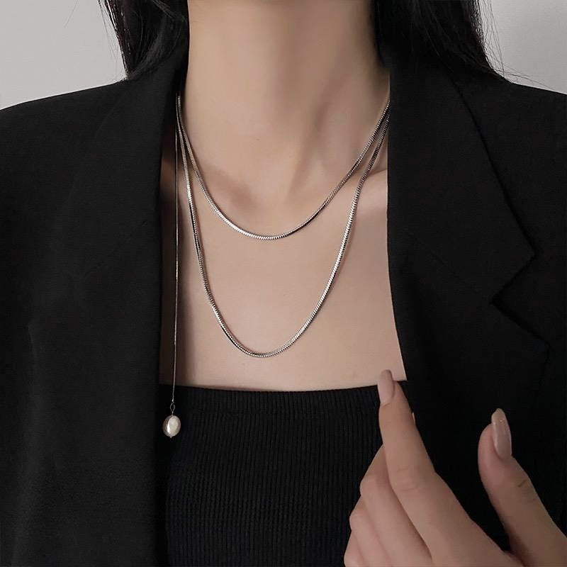 Women's Chain Cold Style Sweater Hip Hop Necklaces