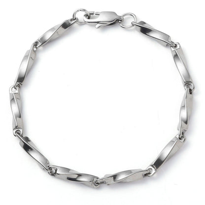 Men's Titanium Steel Handmade Mobius Chain High-grade Necklaces
