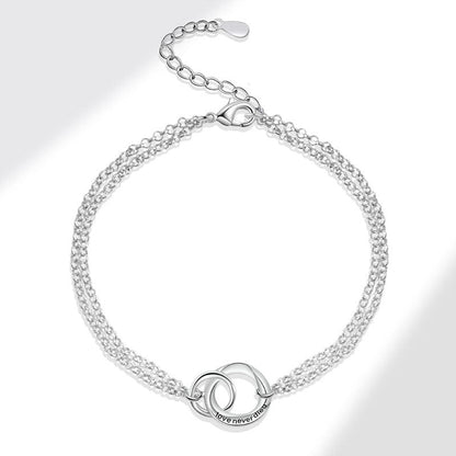 Korean Style Trendy Jewelry Valentine's Day Gift For Boyfriends Bracelets