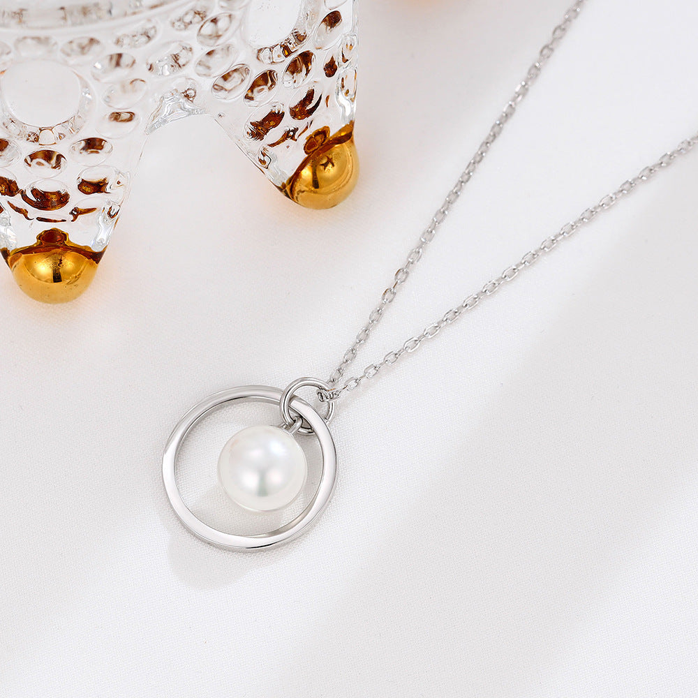 Women's And Circle Korean High-grade Geometric Clavicle Necklaces