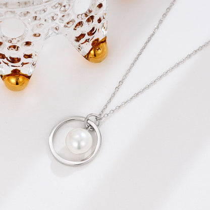Women's And Circle Korean High-grade Geometric Clavicle Necklaces