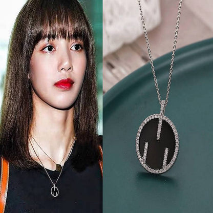 Solid Drip Smiley Female Affordable Luxury Fashion Necklaces