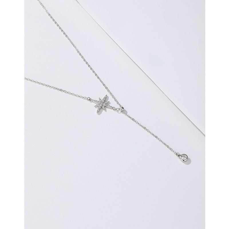 Women's Awn Star Sterling Sier Light Luxury Necklaces