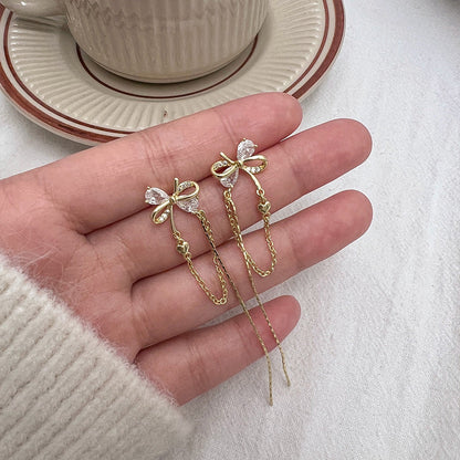 Women's Tassel For Trendy Niche Design High Earrings