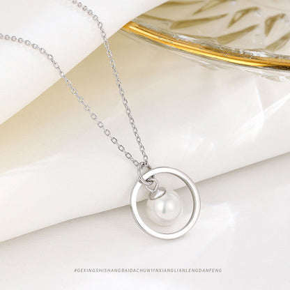 Women's And Circle Korean High-grade Geometric Clavicle Necklaces