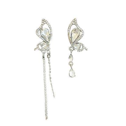 Women's Asymmetric Butterfly Light Luxury Minority Design For Rings