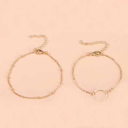 Women's Ornament Fashion Simple Set Jewelry Geometric Bracelets