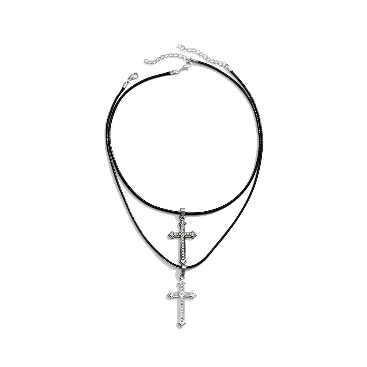 Hot Cold Wind Five-pointed Star Pendant Neck Necklaces