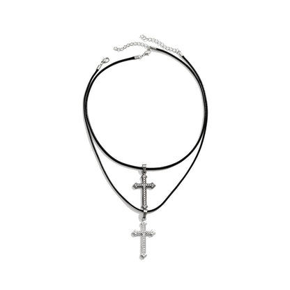 Hot Cold Wind Five-pointed Star Pendant Neck Necklaces