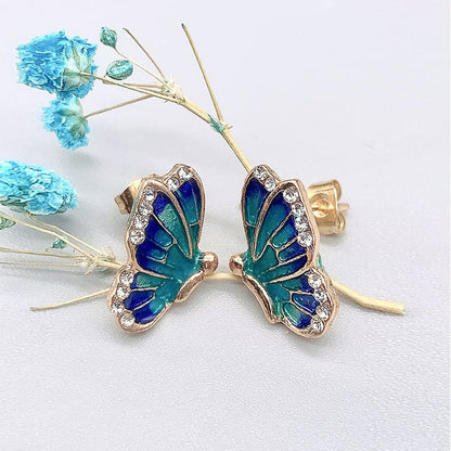 Women's Ornament Creative Opening Butterfly Fashion Insect Rings