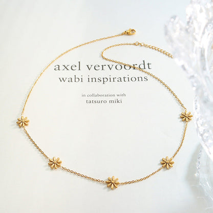 Fairy Temperamental Flower Fresh Design Little Daisy Necklaces
