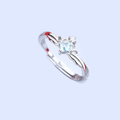 And Knight Couple Pair Design Valentine's Rings