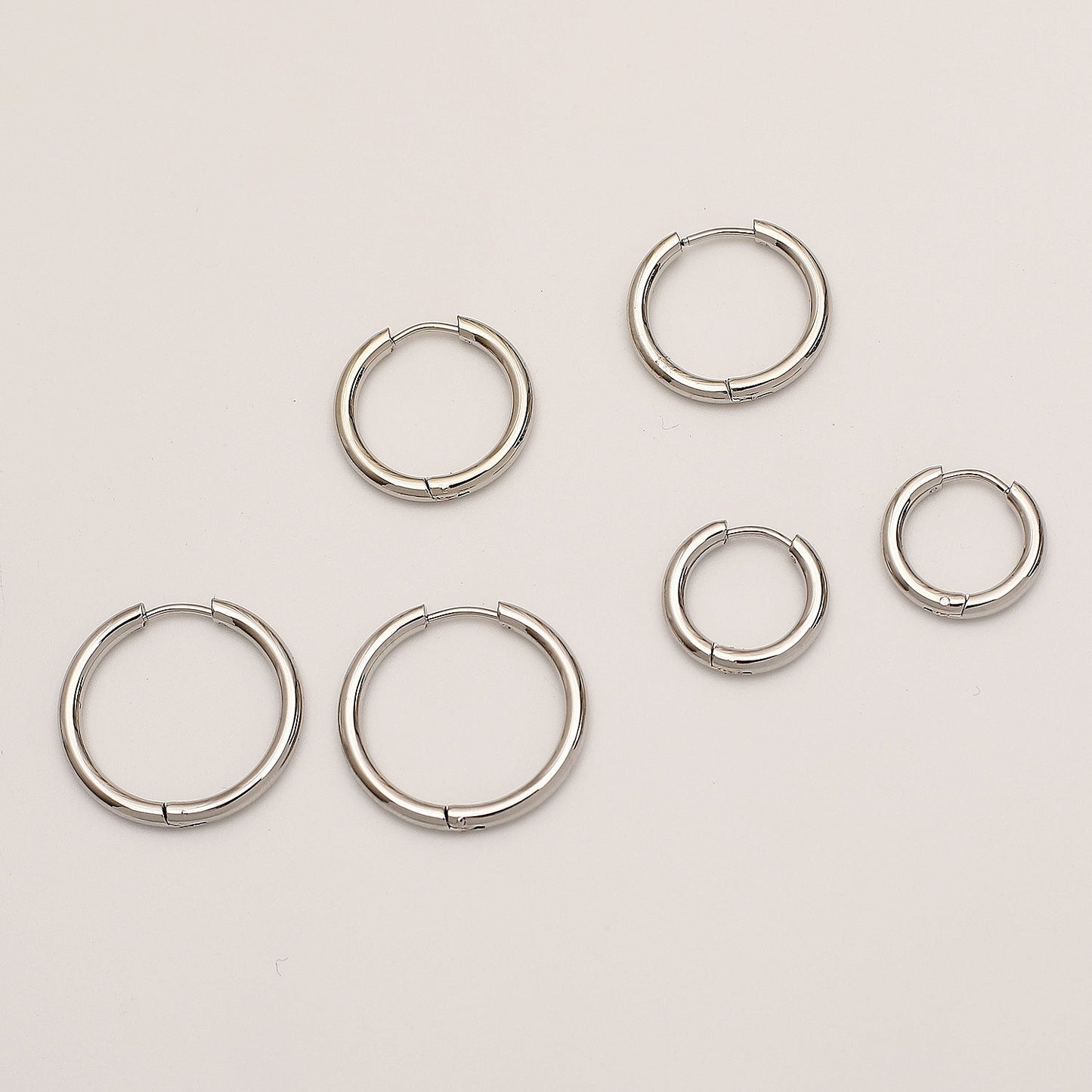 Women's Big And Small Circles Eardrop Elegant Personalized Simple Earrings