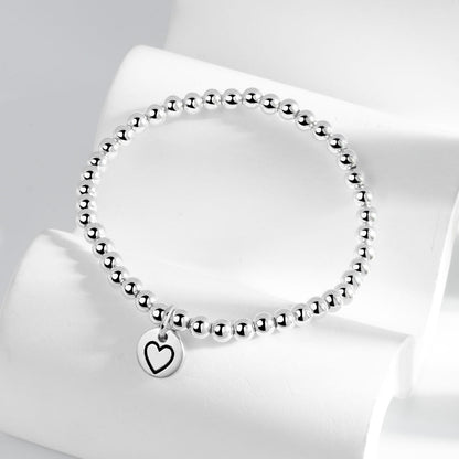 Women's Buddha Beads Elastic Carrying Strap Simple Bracelets