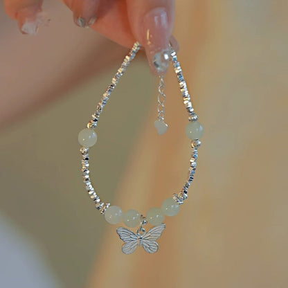 Of Sier Butterfly Jade Female Gift Bracelets