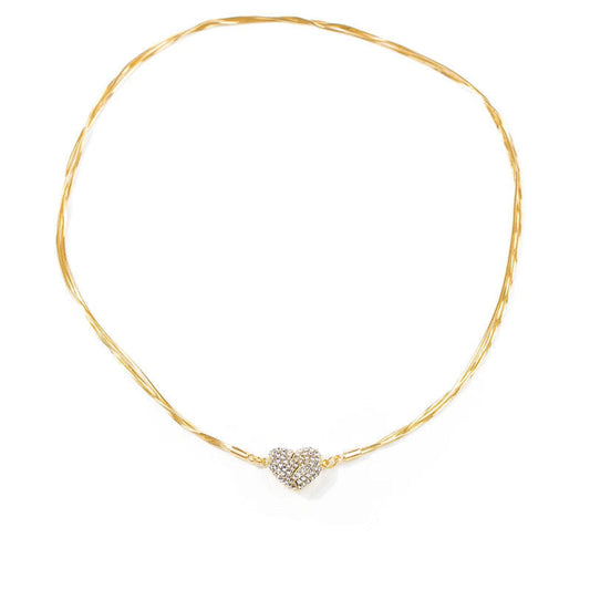 Women's High-grade Heart-shaped Magnetic For Niche Design Necklaces