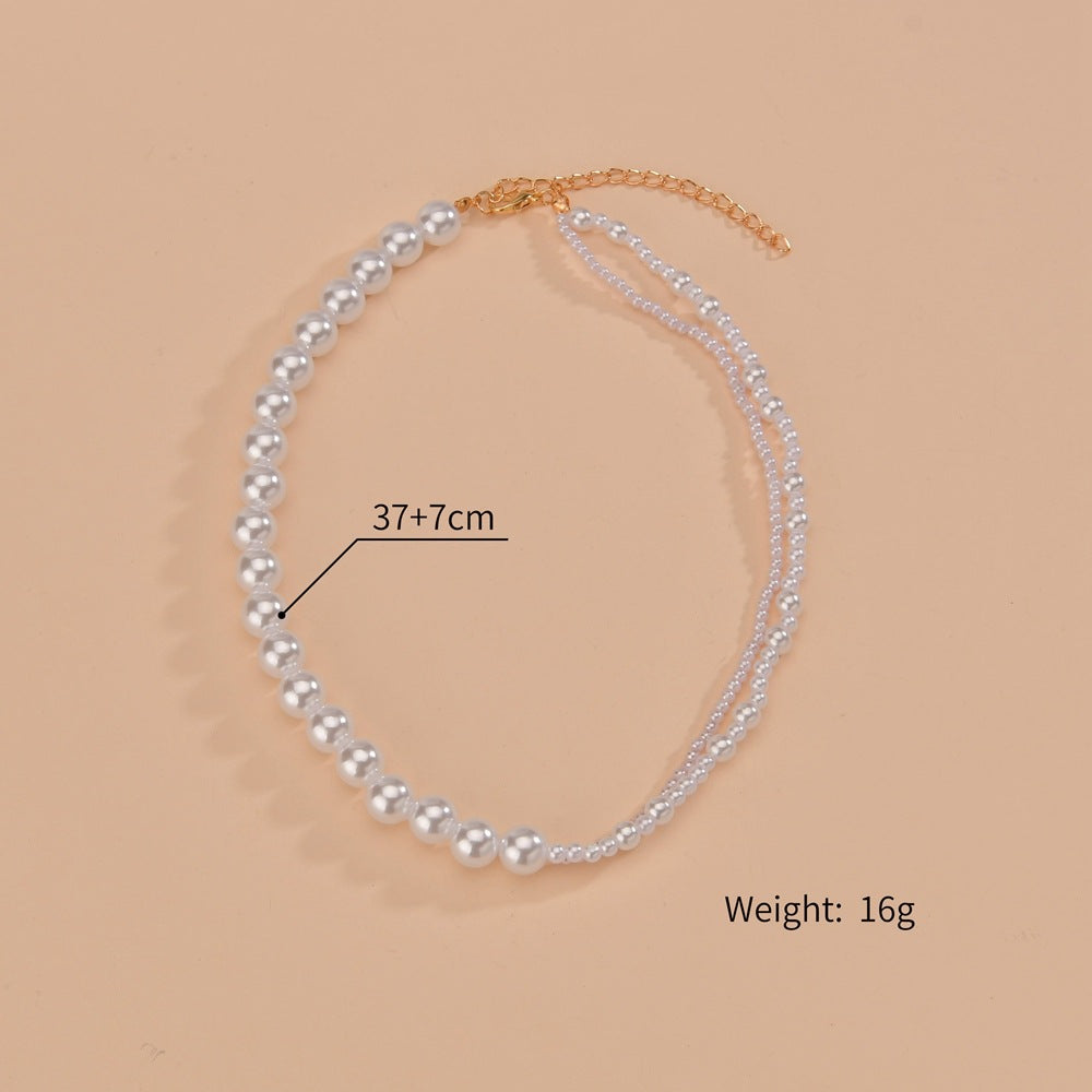 Women's Fashion Pearl Mix And Match Personalized Necklaces