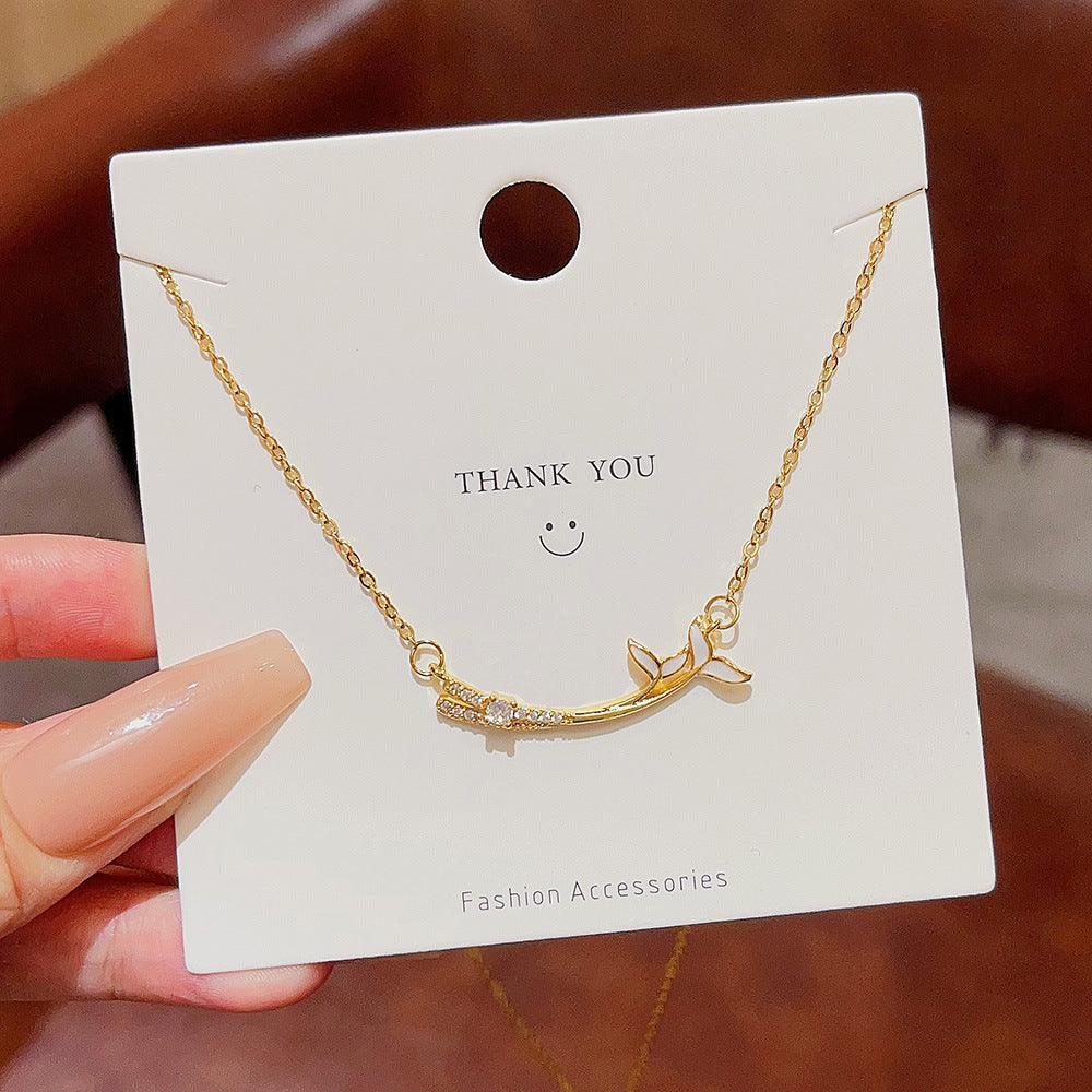Women's Accessories Temperament Entry Lux Clavicle Chain Necklaces