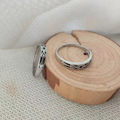 Women's & Men's & Style Bow Retro Temperament Open Rings