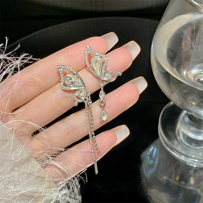 Women's Asymmetric Butterfly Light Luxury Minority Design For Rings
