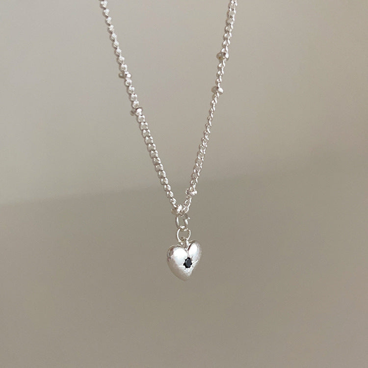 Heart Pendant Female Niche Retro Personality Necklaces