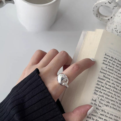 Irregular Concave Female Design High Sense Simple Rings