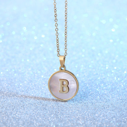 Stainless Steel Female Pendant Ornament Small Necklaces