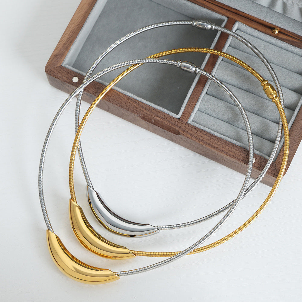 High-grade Simple And Light Luxury Style Design Personality Necklaces