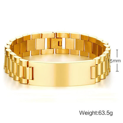 Steel Ornament Stainless Curved Can Carve Bracelets