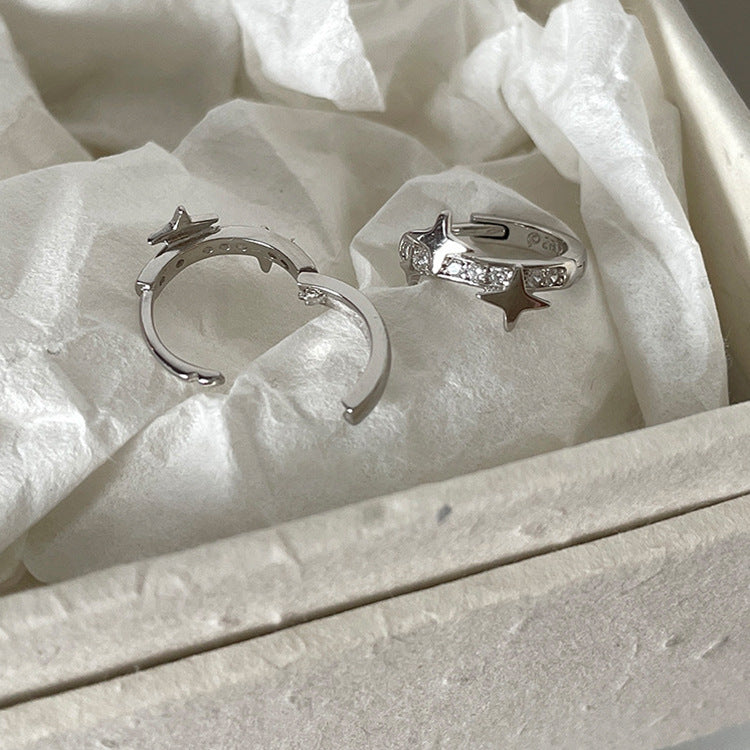 Women's Exquisite And Small Zircon Ear Design Earrings