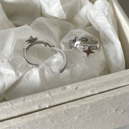 Women's Exquisite And Small Zircon Ear Design Earrings